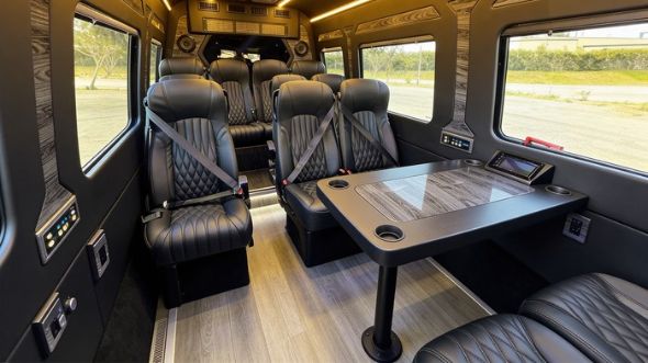 12 passenger sprinter van interior lansing