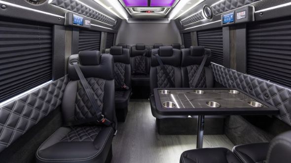 15 passenger sprinter van interior lansing