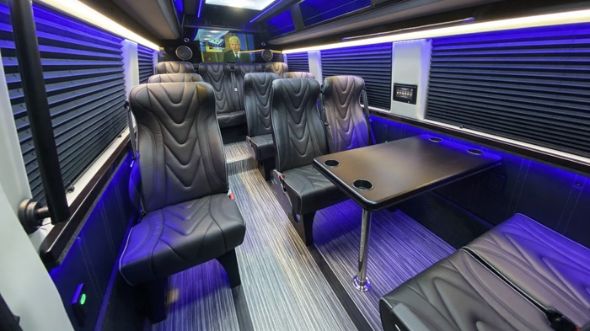 18 passenger sprinter van interior lansing