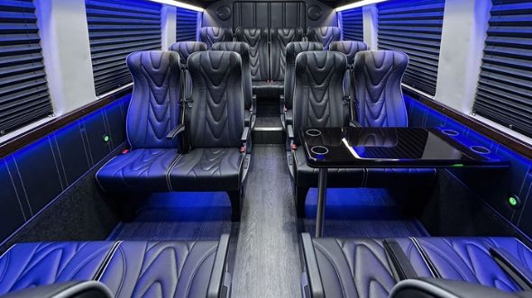 lansing 20 passenger sprinter van interior