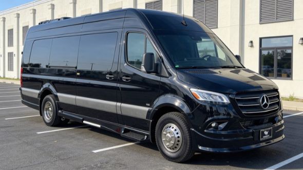 lansing airport sprinter van service