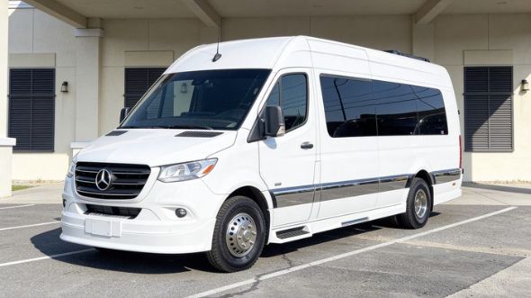 lansing wedding sprinter van rental