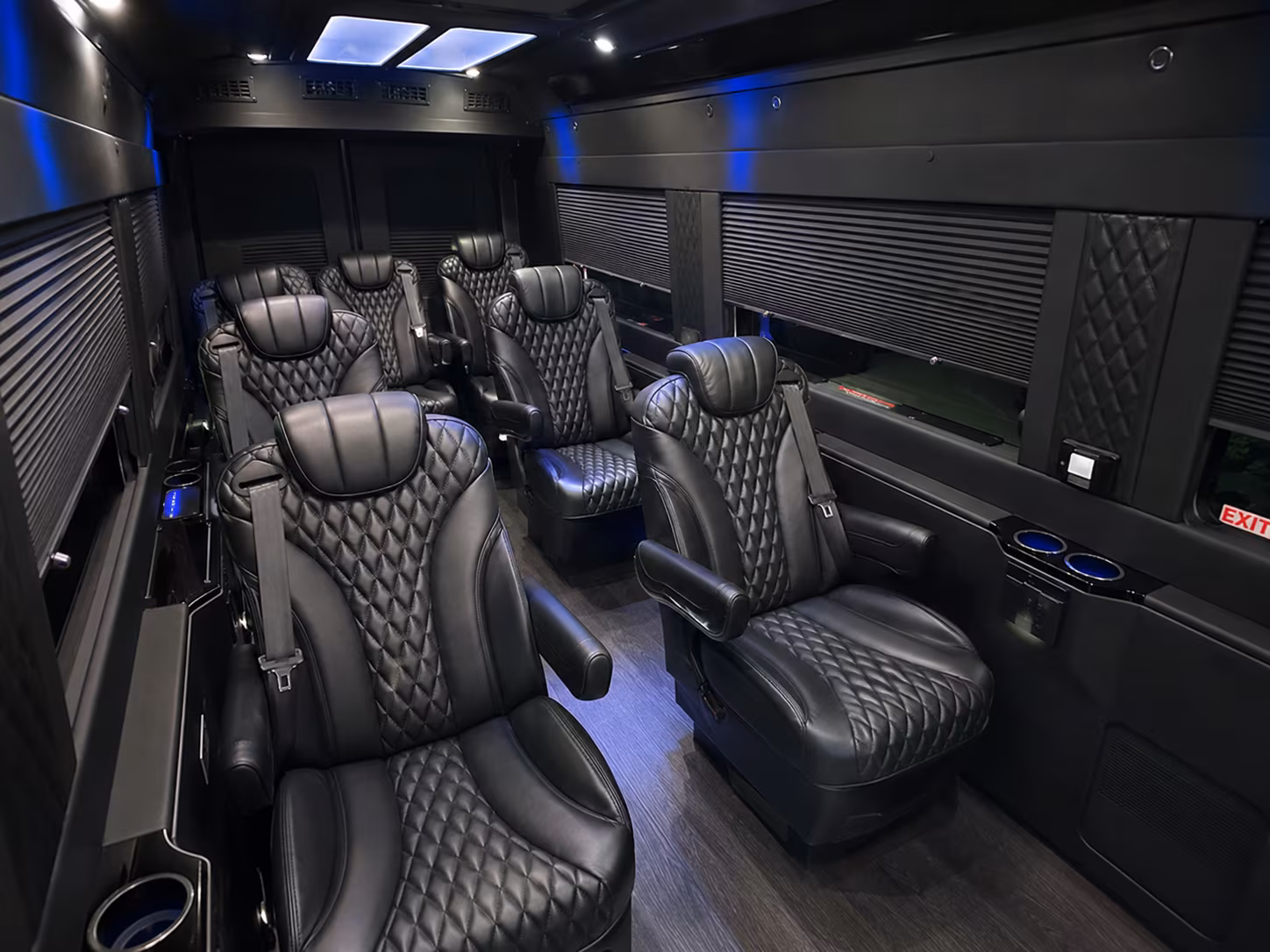 20 passenger sprinter van inside