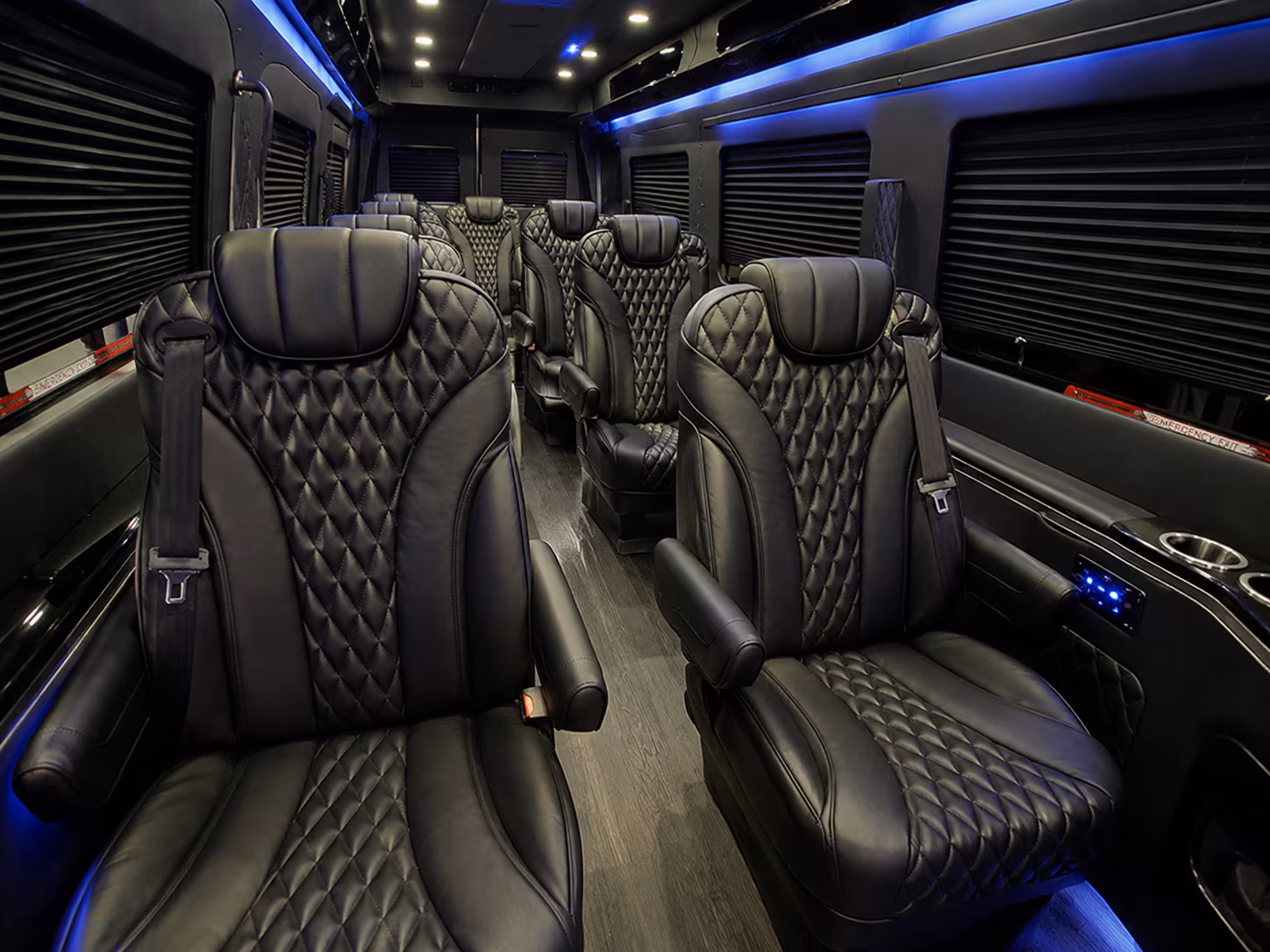 lansing 12 passenger sprinter van interior