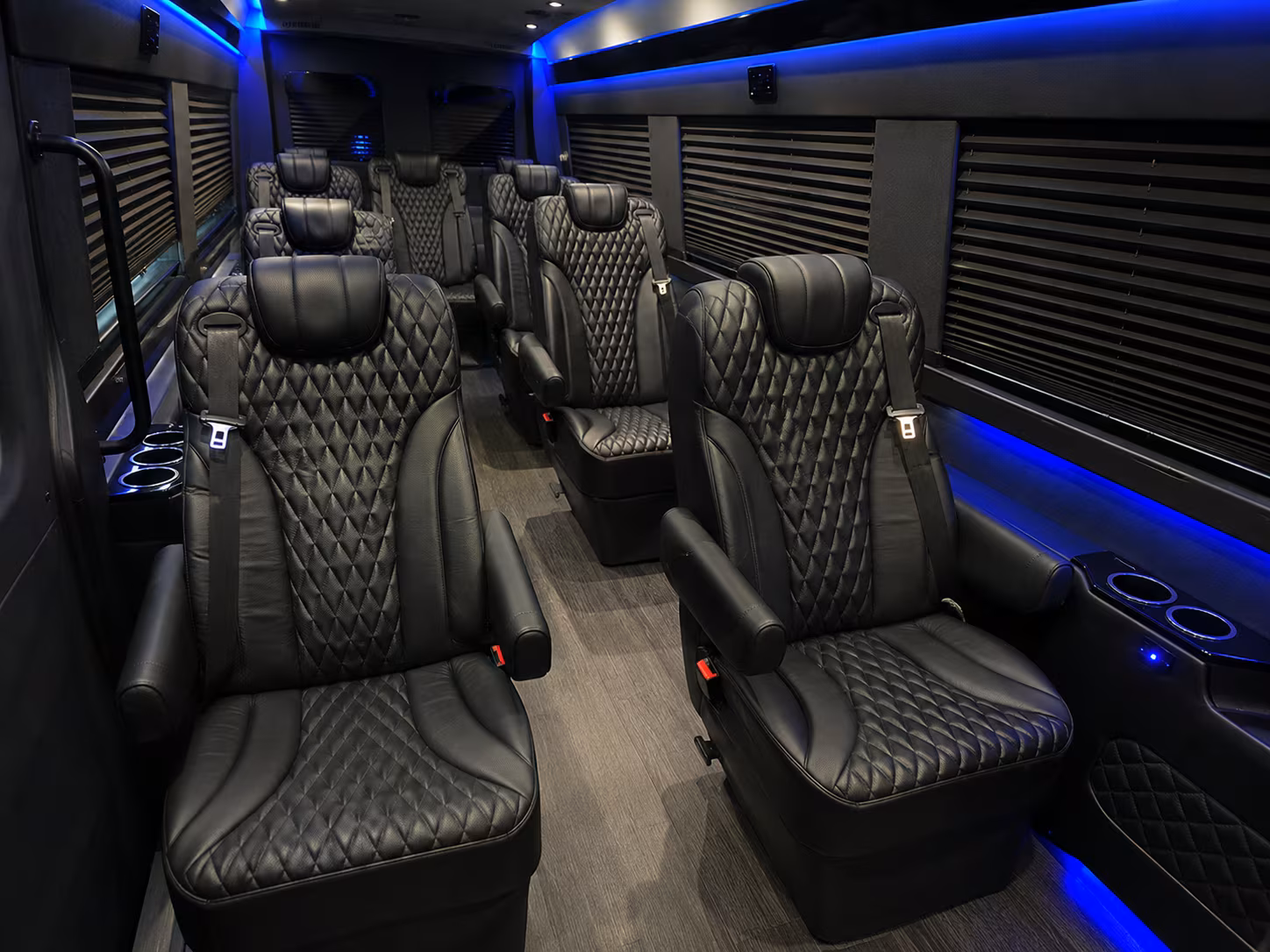 lansing 15 passenger sprinter van interior