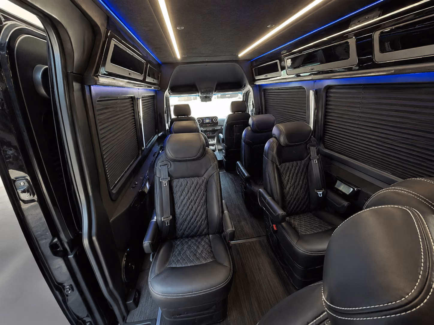 lansing 18 passenger sprinter van interior