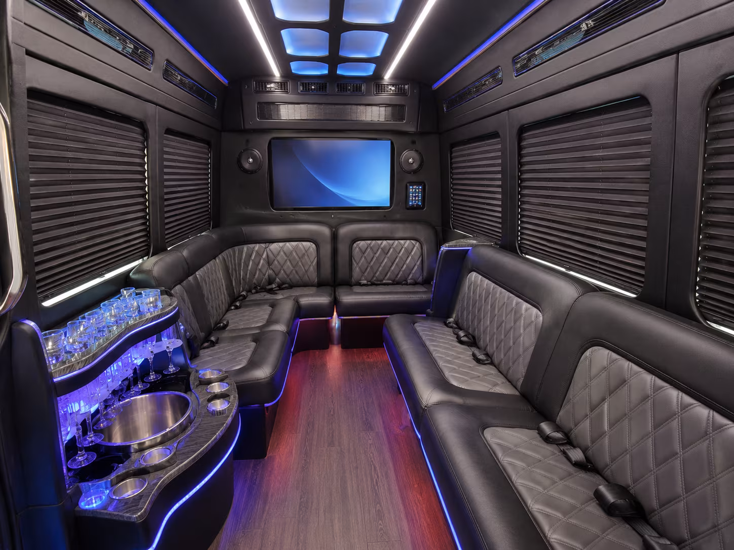lansing sprinter limousine interior