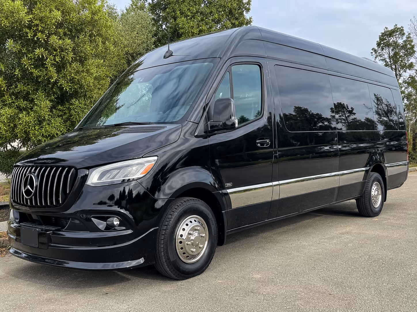 sprinter van rentals for lansing homecoming winter formal and school dance transportation